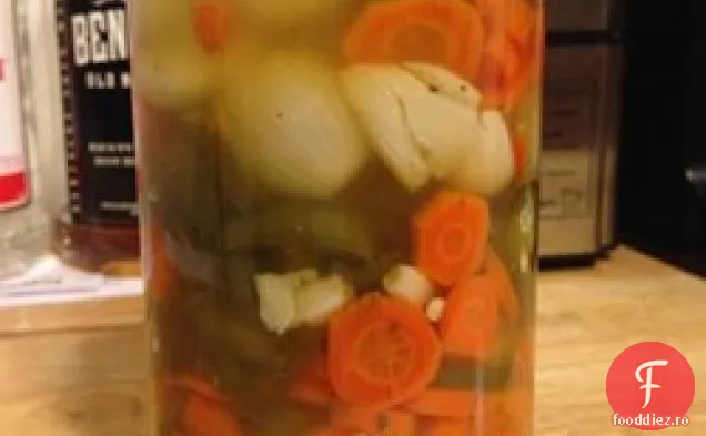 Jalapenos murat și morcovi