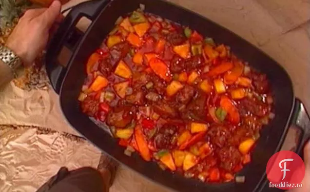 Carne de porc dulce și acru