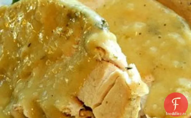 Piept De Curcan Prăjit Cu Ierburi