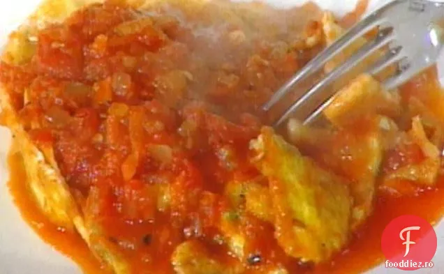 Tripe fals în sos de roșii: Trippa Finta al Pomodoro
