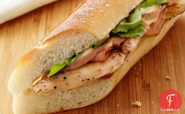 Sandwich-Uri De Pui Cordon Bleu