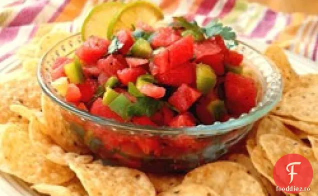 Pepene verde foc și gheață Salsa