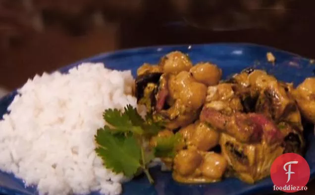 Curry de pui cu năut