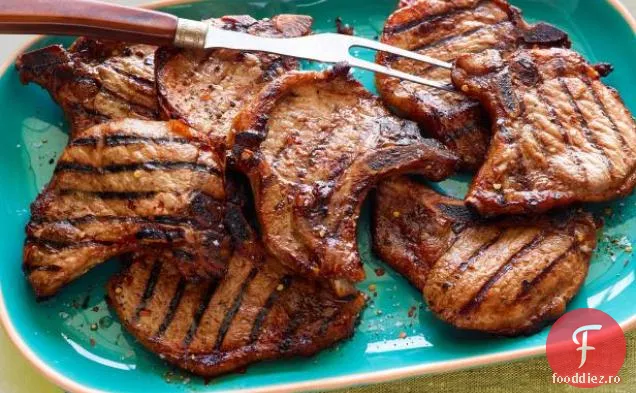 Cotlet De Porc Ușor La Grătar