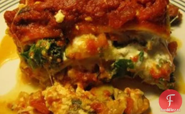 Lasagna De Legume Ușor Prăjită