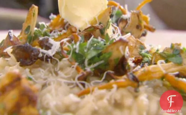 Risotto De Ciuperci La Grătar