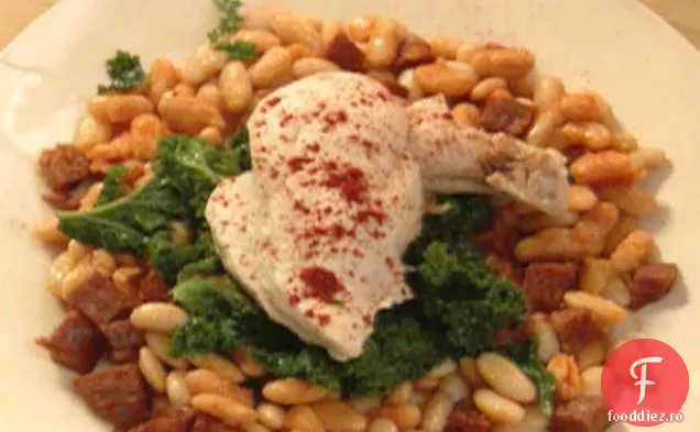 Pui cu Chorizo și Cannellini