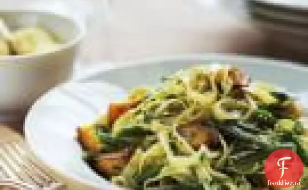 Paste Cu Fasole Verde, Cartofi Și Pesto