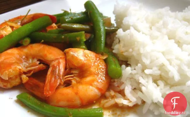 Rețetă De Curry Cu Creveți Și Fasole Verde