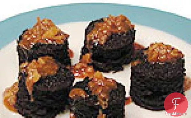 Prăjituri de ciocolată Chockablock cu nucă caldă de Macadamia Goo