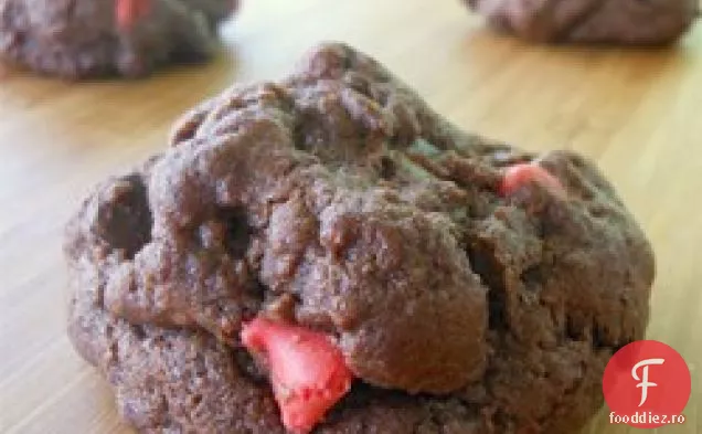 Cookie-uri duble Coco Double Chocolate Chip (o poftă de mâncare pe cookie-uri de taxare casa de taxare)