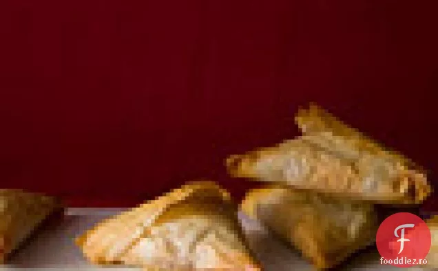 Cartofi Samosa Phyllo Triunghiuri