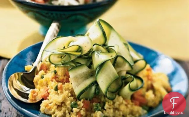 Panglici de dovlecei cu cuscus de șofran