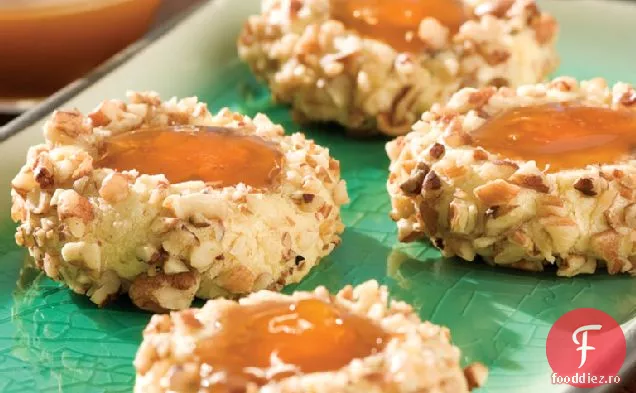 Caramel Caise Degetul Mare Cookie-Uri