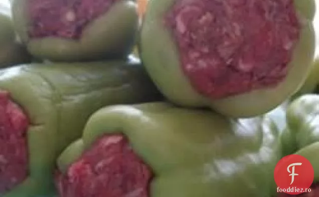 Ardei Grași Umpluți Vegetarieni