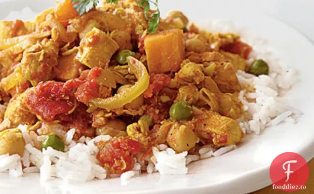Curry De Pui Cu Cartofi Dulci