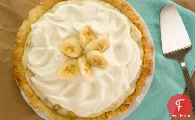 Placinta Cu Crema De Caramel Cu Banane