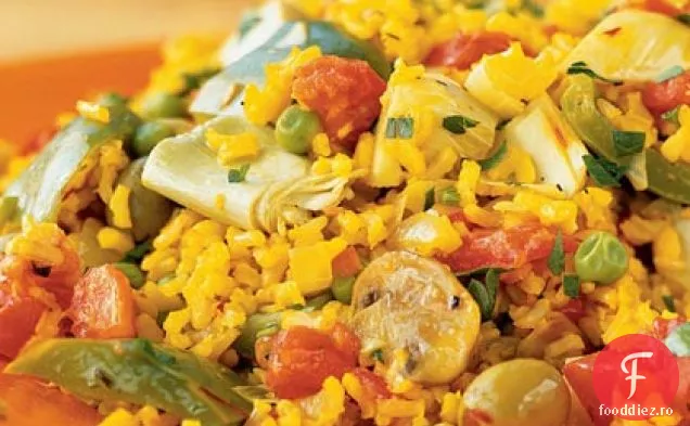 Paella Vegetariană Rapidă