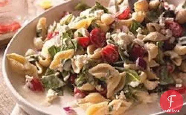 Salată Cremoasă De Paste Mediteraneene