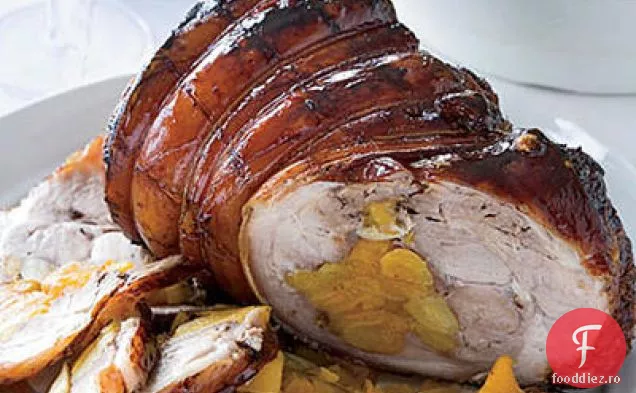 Ouă coapte cu spanac, sparanghel și Prosciutto