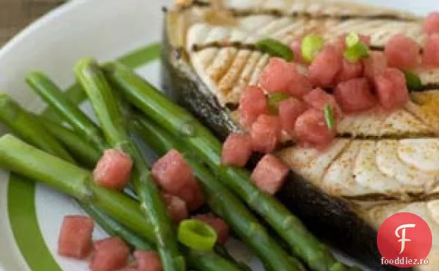 Halibut Cu Salsa Pepene Verde