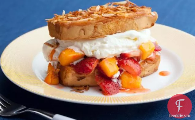 Strawberry Mango Pound Tort Shortcakes