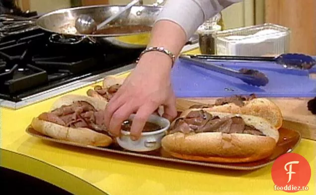 Sandwich-Uri Franceze Dip