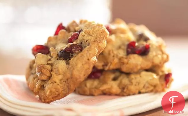 Afine Nuc Fulgi De Ovăz Cookie-Uri
