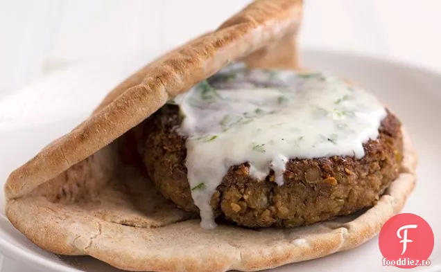 Burgeri picante de linte-nuc