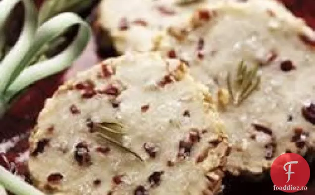 Cookie-Uri De Gheață Cu Brânză Albastră De Rozmarin