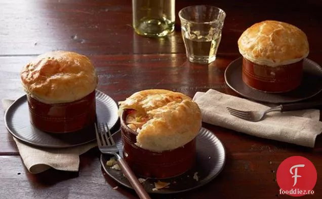 Mini Potpies De Pui
