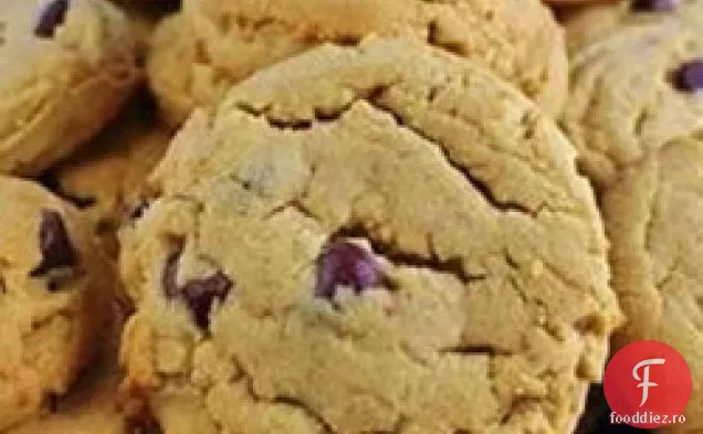 Unt de arahide Ciocolata Chip Cookie-uri din cer