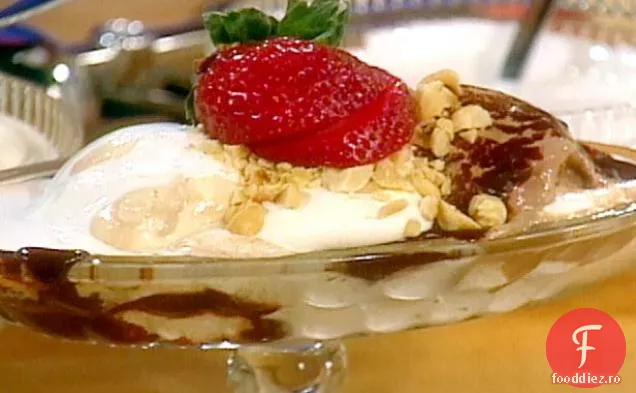 Sundaes alb-negru