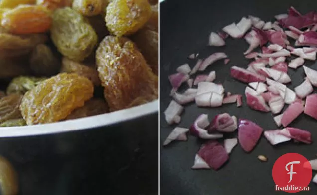Dip De Linte Roșie Și Stafide Aurii Pentru Legume