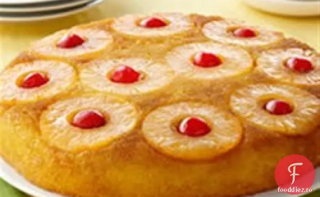Tort de ananas cu susul în jos de la Dole