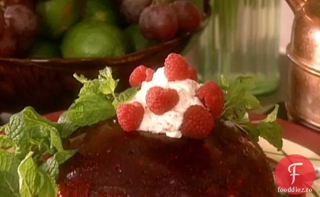 Salată De Gelatină De Afine-Ananas