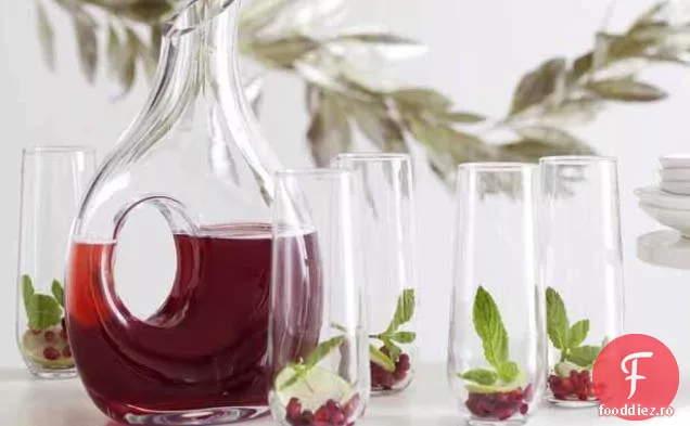 Virgin rodie și afine Bellinis
