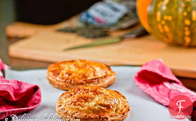 Dovleac Prăjit, Linte Și Feta Pithivier