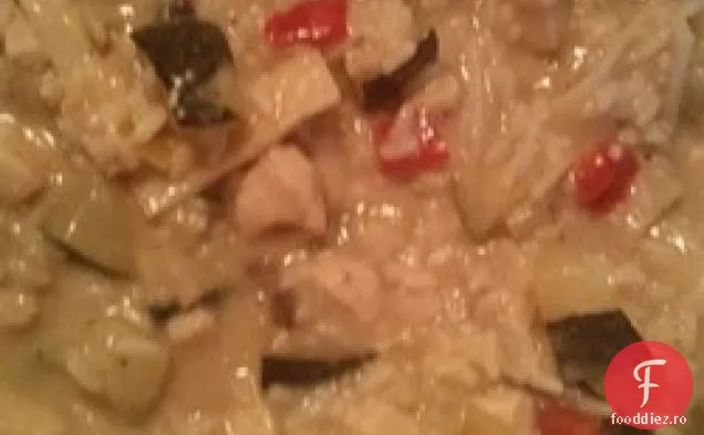 Caserola De Orez Cu Dovlecei De Pui