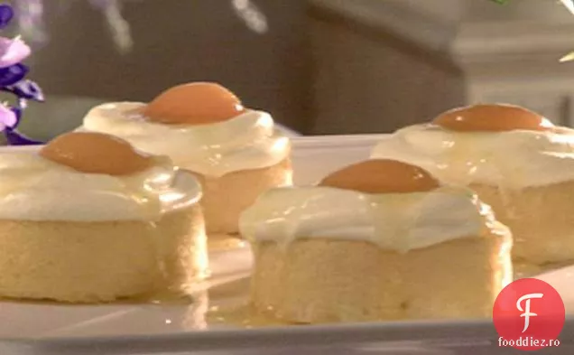 Shortcake cu Mascarpone și caise Brandied