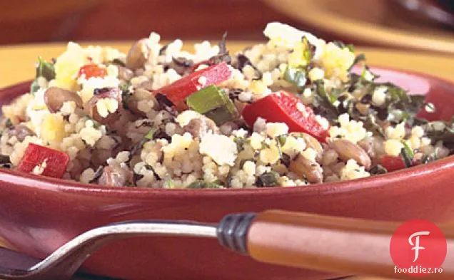 Salată mediteraneană de cuscus și linte
