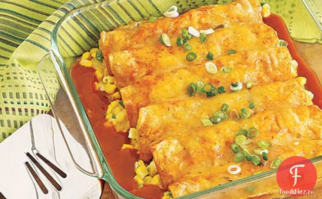 Enchiladas de porumb și brânză