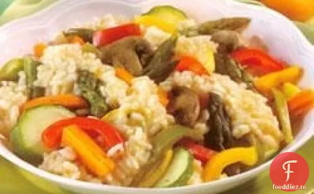 Risotto De Legume De Primăvară Prăjită