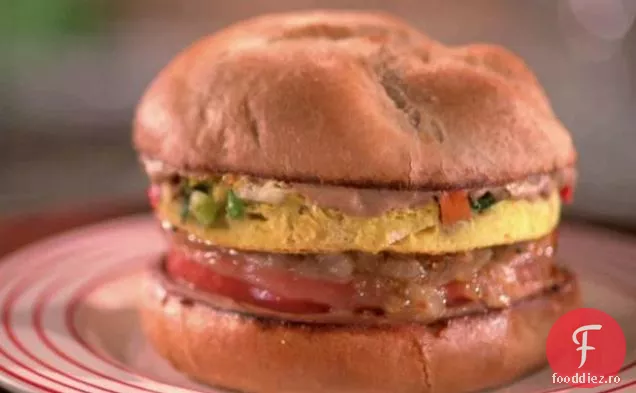 Burger Bologna La Grătar