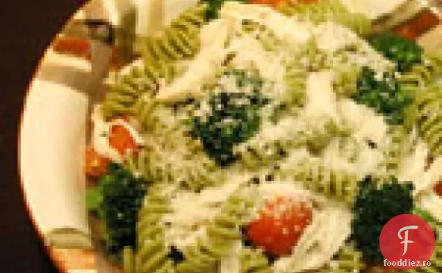 Fusilli de pui, Broccoli și roșii Cherry