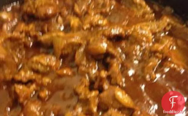 Cuburi de carne de vită la grătar sau Hamburger