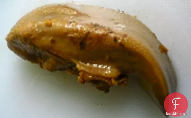 The Nasty Bits: Confit De Limbă De Porc Cu Salată Caldă De Linte