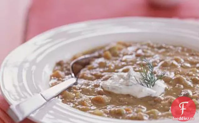 Supă de Rhubarb-linte cu CR cca fra