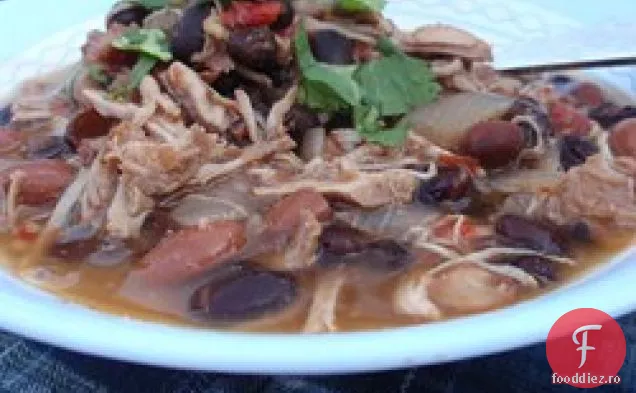 Jerre negru fasole și carne de porc Slow Cooker Chili