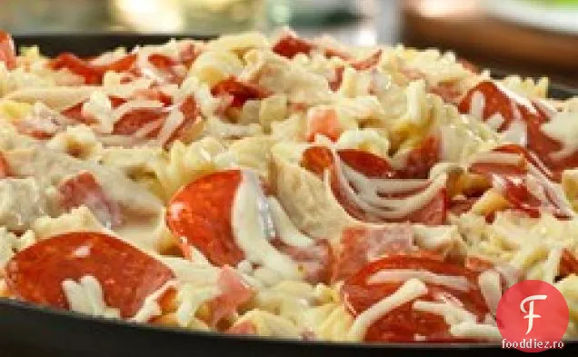 Pepperoni White Pizza Skillet